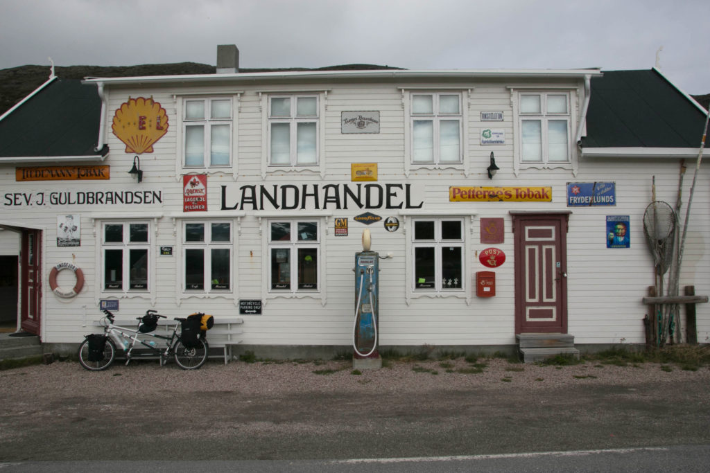 Landhandel, Radreise Norwegen