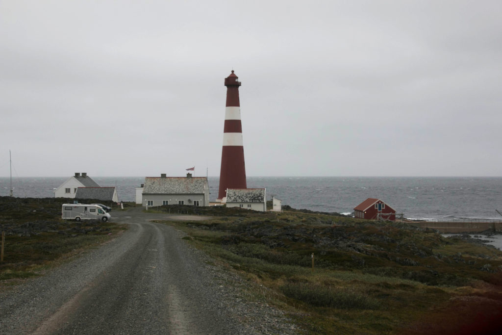 Mehamn, Radreise Norwegen, Slettnes Fyr