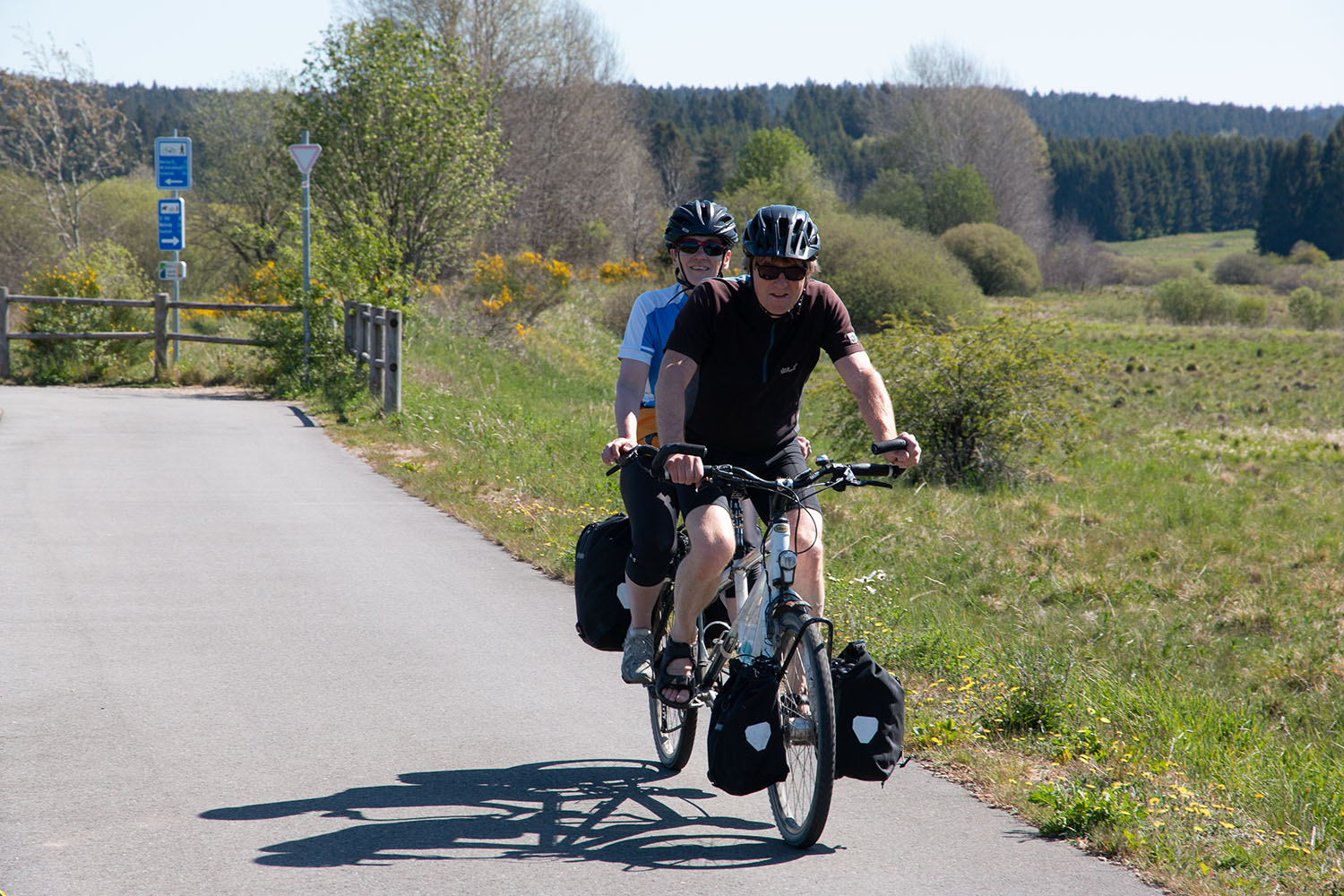 Auf dem VennbahnRadweg durch Eifel und Hohes Venn