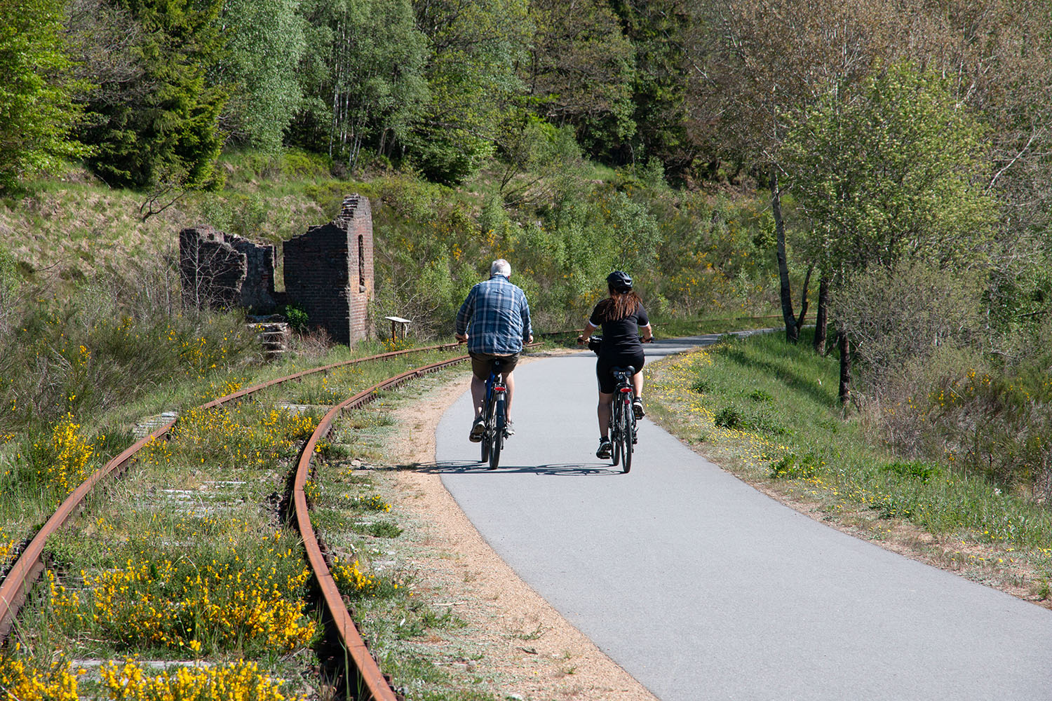 Auf dem VennbahnRadweg durch Eifel und Hohes Venn