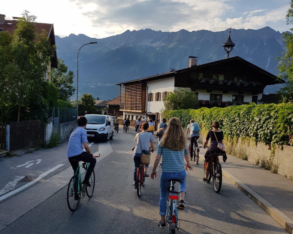 Critical Mass Innsbruck – Stadtrand