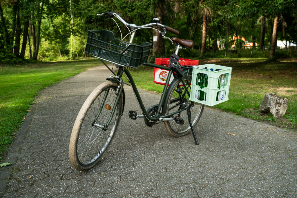 funcoo Getränkekistenhalter am Rad