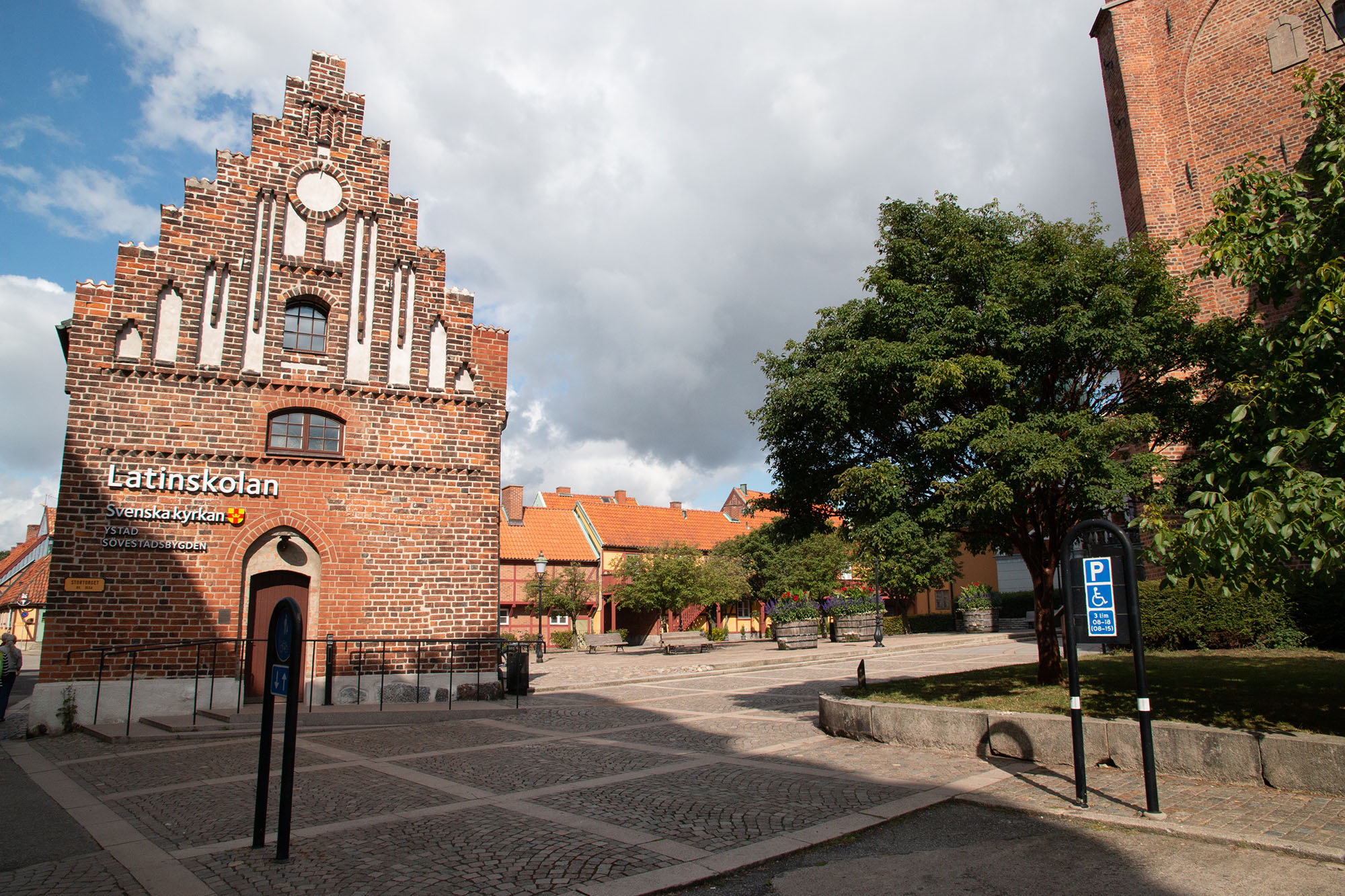 das Zentrum von Ystad