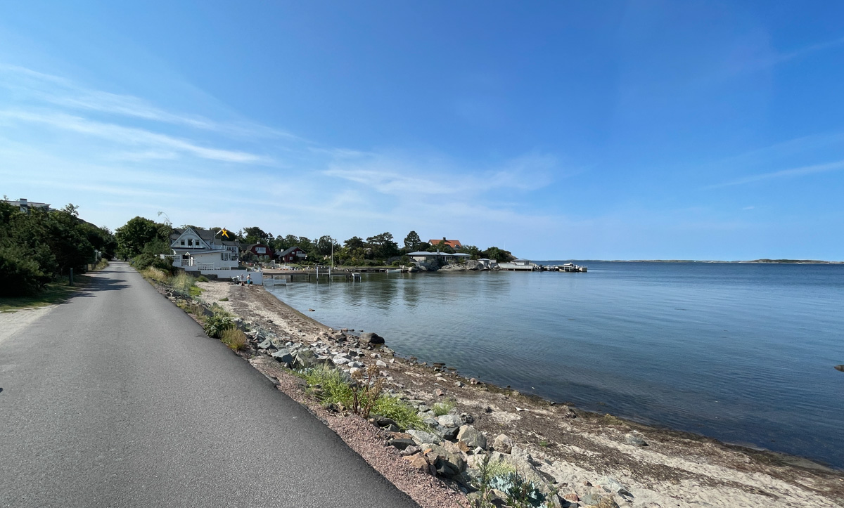 Radweg an der Nordseeküste