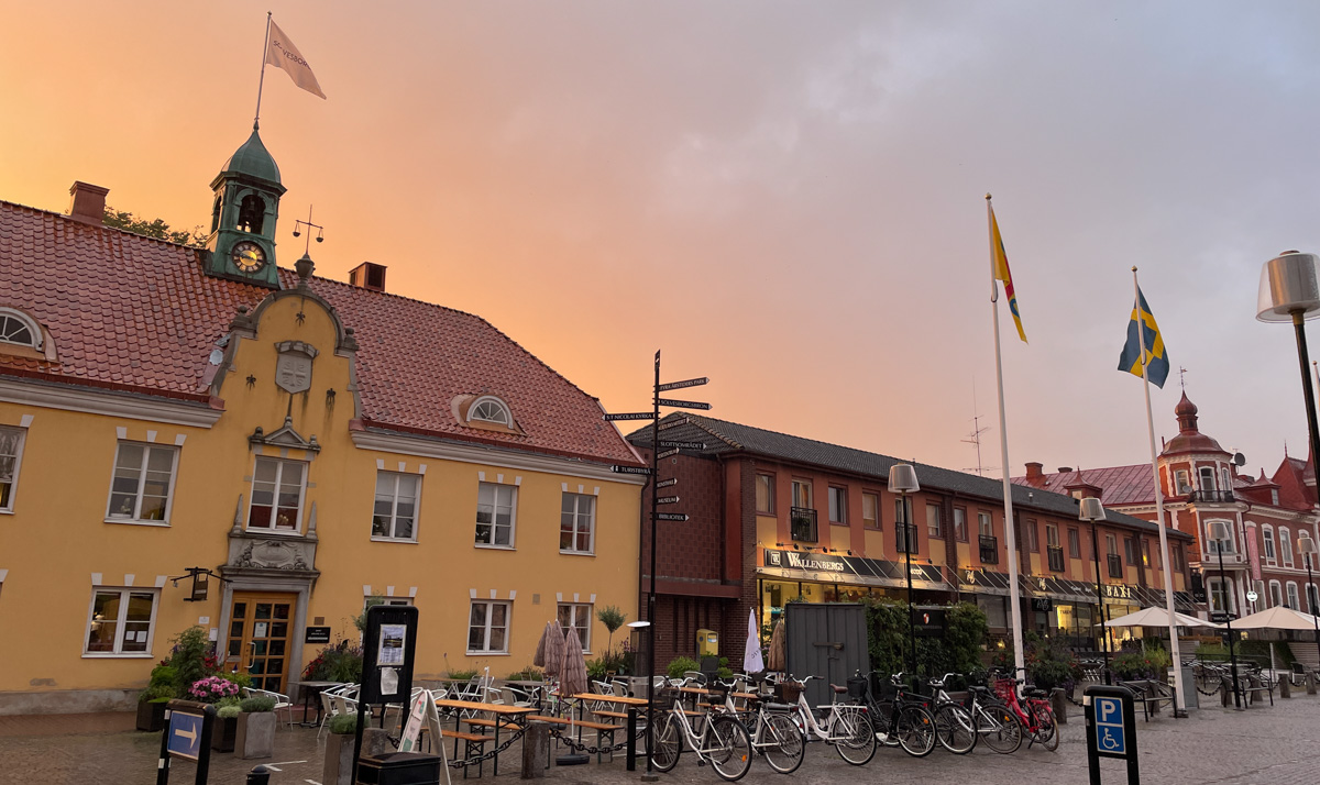 Nach dem Schauer in Soelvesborg