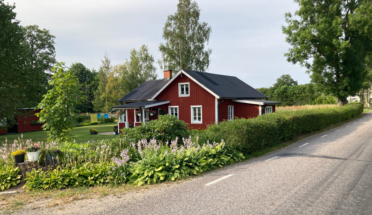 Landschaft auf dem Schwedenradweg