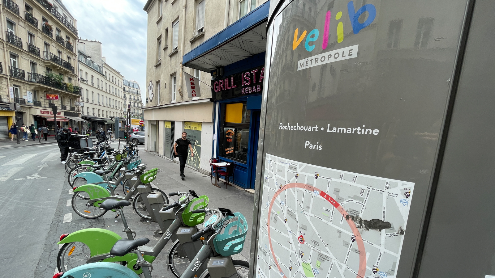 Fahrradverleih Velib in Paris